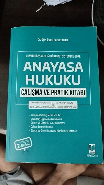 Anayasa Hukuku Pratik Kitabı Ferhat Uslu