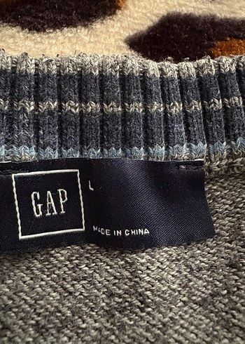 Orjinal Gap Erkek Triko Kazak, Yuvarlak Yaka - Görsel 4