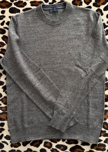 Orjinal Gap Erkek Triko Kazak, Yuvarlak Yaka - Görsel 3