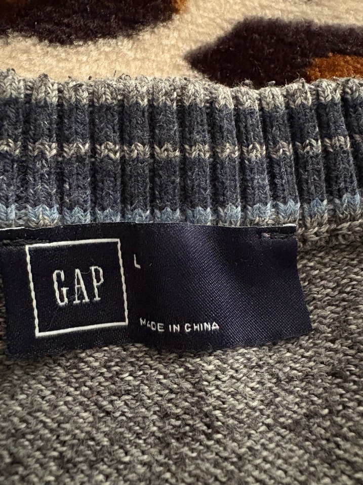 Orjinal Gap Erkek Triko Kazak, Yuvarlak Yaka - Görsel 4