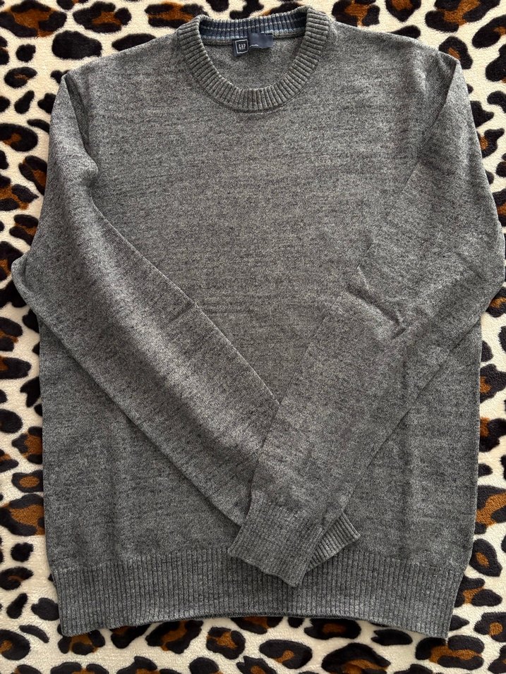 Orjinal Gap Erkek Triko Kazak, Yuvarlak Yaka - Görsel 3