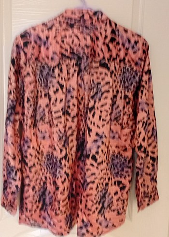 Desenli Bohem Kadın Kimono Gömlek - Görsel 3