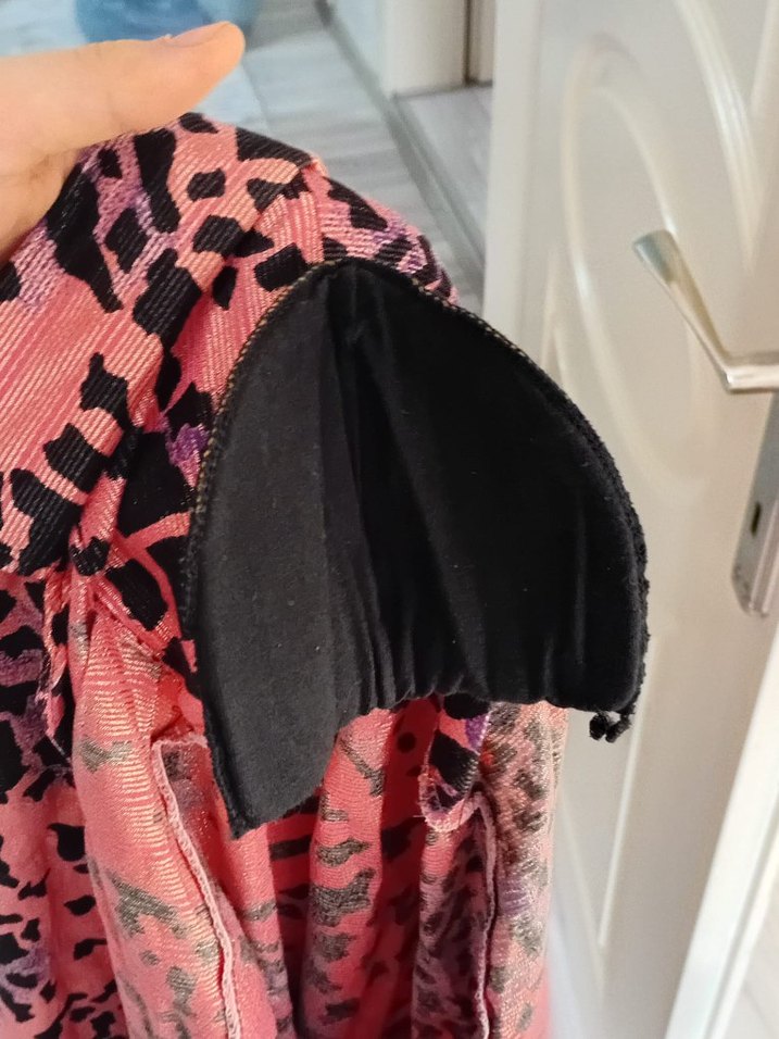 Desenli Bohem Kadın Kimono Gömlek - Görsel 4