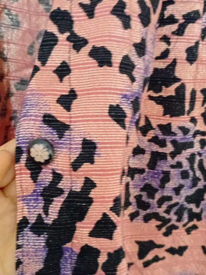 Desenli Bohem Kadın Kimono Gömlek - Görsel 2