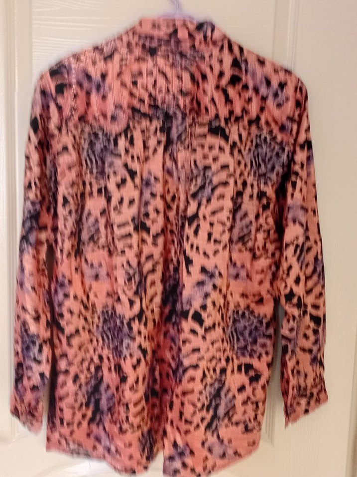 Desenli Bohem Kadın Kimono Gömlek - Görsel 3