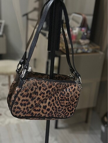 Leopar çanta