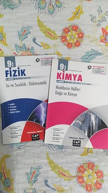 9. Sınıf Çap yayınları FİZİK & KİMYA