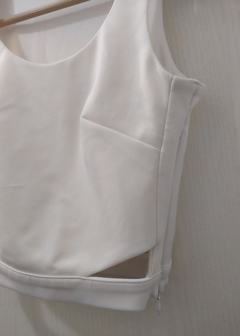 Defacto Beyaz Crop