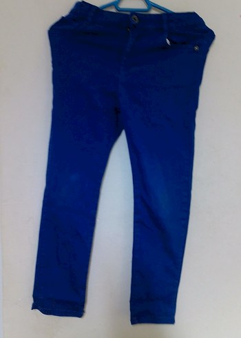 Erkek Çocuk Mavi Denim Pantolon - Görsel 3