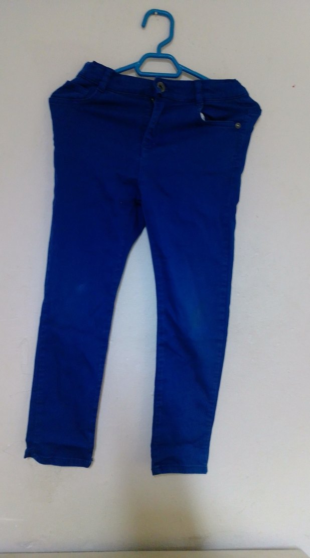 Erkek Çocuk Mavi Denim Pantolon - Görsel 2