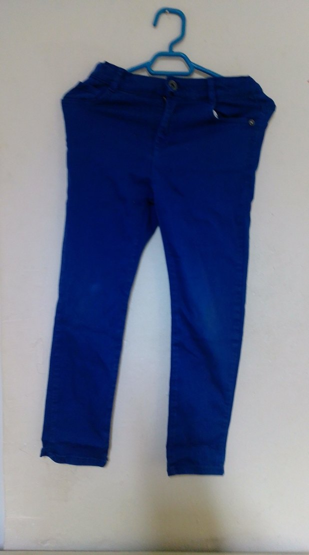 Erkek Çocuk Mavi Denim Pantolon - Görsel 3