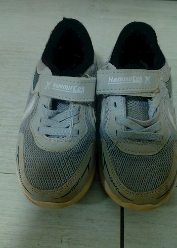 Erkek Çocuk Beyaz Gri Spor Ayakkabı - Görsel 2