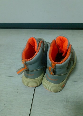 Gri Erkek Çocuk Street Wear Bot - Görsel 5