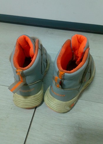 Gri Erkek Çocuk Street Wear Bot - Görsel 4