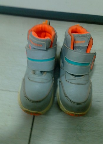 Gri Erkek Çocuk Street Wear Bot - Görsel 6