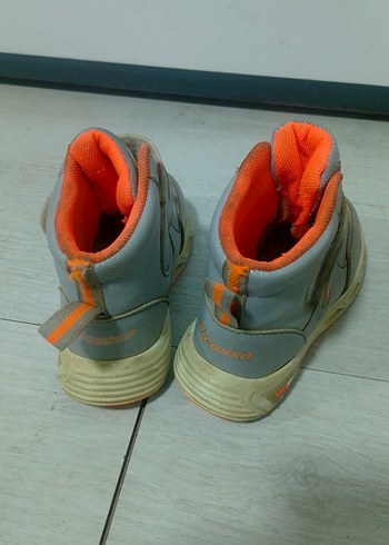 Gri Erkek Çocuk Street Wear Bot - Görsel 3