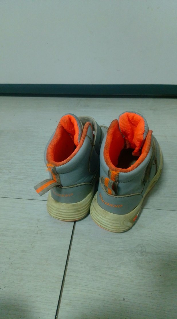 Gri Erkek Çocuk Street Wear Bot - Görsel 5