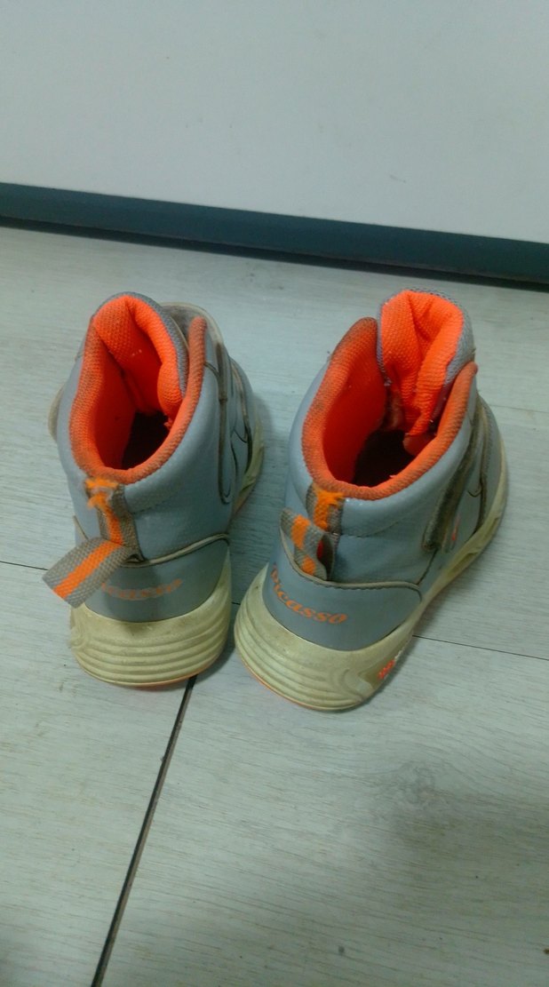 Gri Erkek Çocuk Street Wear Bot - Görsel 4