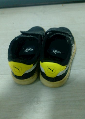 Erkek Çocuk Siyah Cırt Cırtlı Spor Ayakkabı - Görsel 4