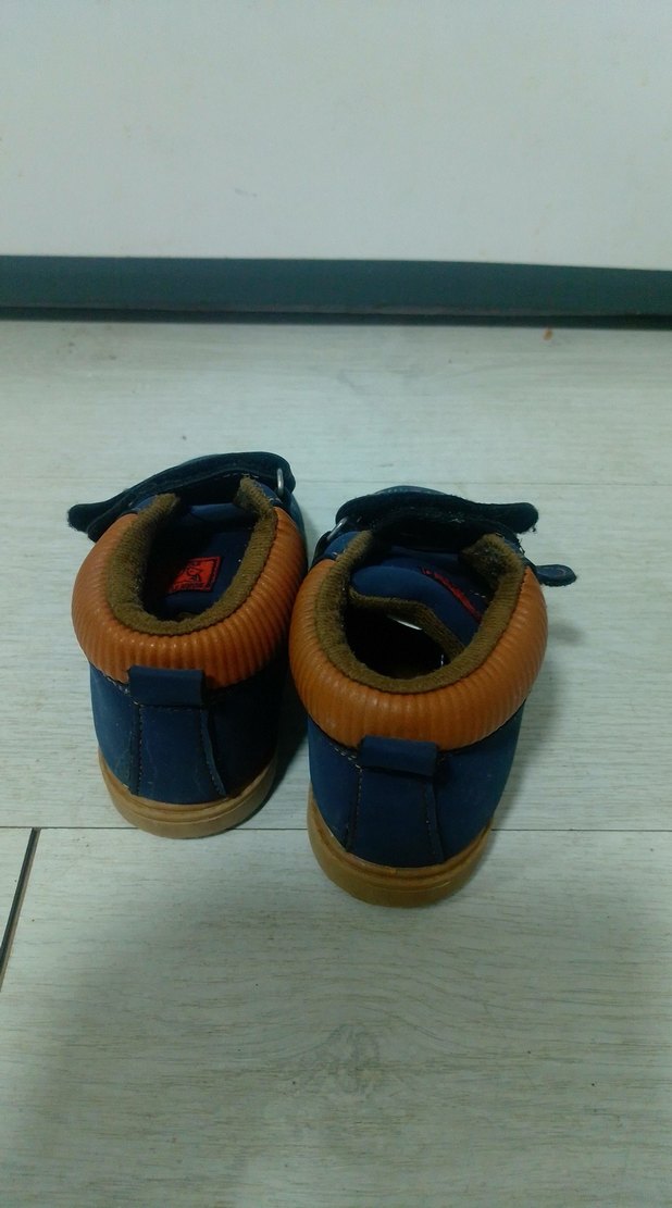 Mavi Erkek Çocuk Cırt Cırtlı Bot - Görsel 3