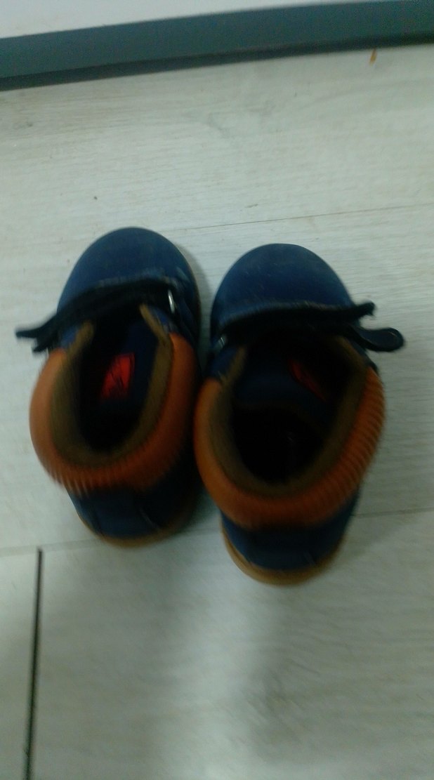 Mavi Erkek Çocuk Cırt Cırtlı Bot - Görsel 4