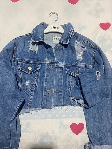 Crop Kot Ceket
