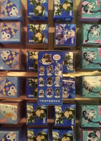 Miku-Genshin-Hello Kitty Sürpriz Figür - Görsel 6