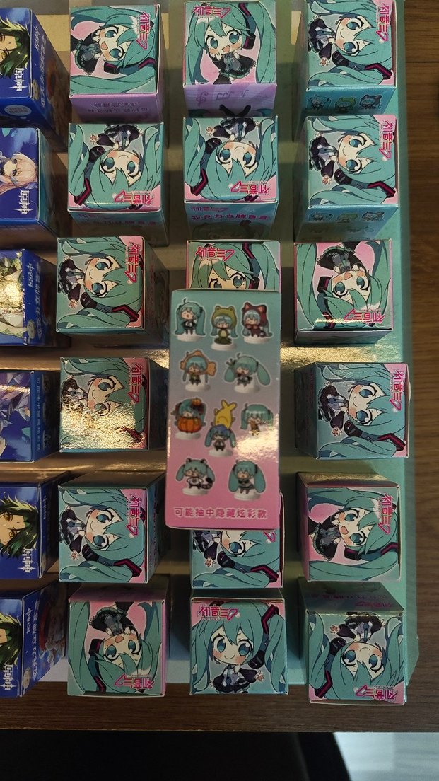 Miku-Genshin-Hello Kitty Sürpriz Figür - Görsel 5