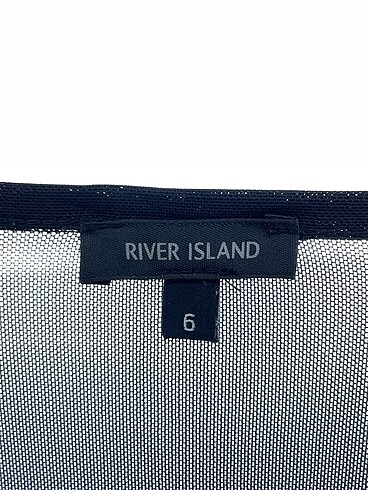 36 Beden siyah Renk River Island Kısa Elbise %70 İndirimli.