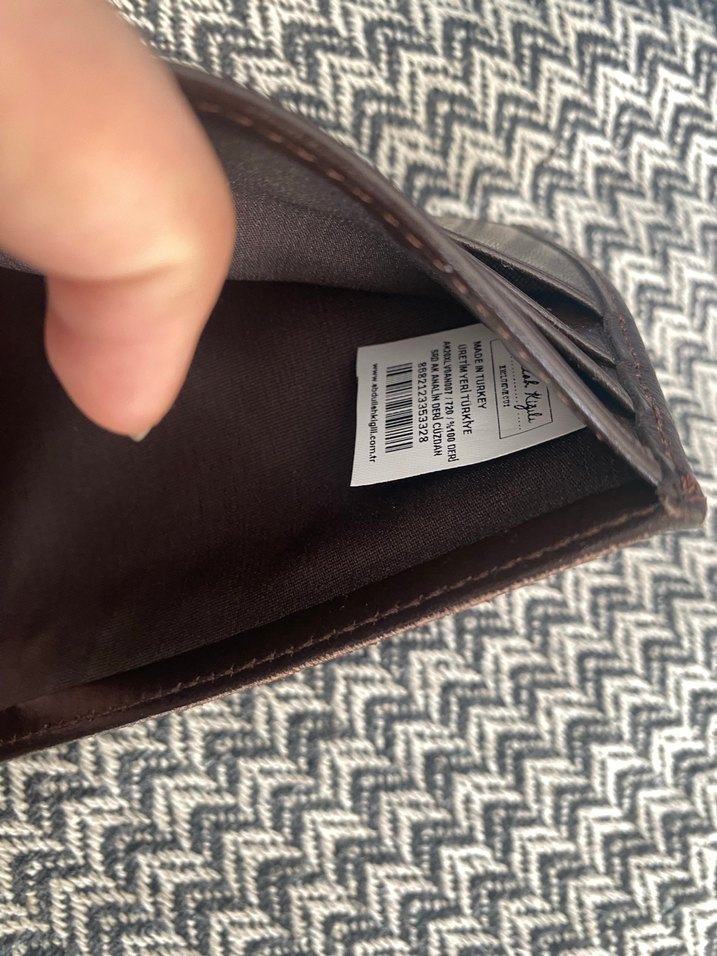 Kigili Kahverengi Erkek Cüzdan - Görsel 5