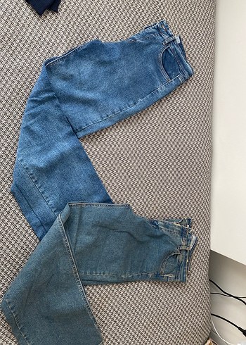 Mavi Desenli Kadın Kot Pantolon - Görsel 3