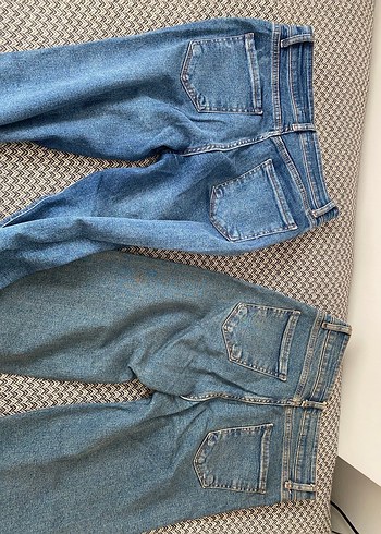 Mavi Desenli Kadın Kot Pantolon - Görsel 2