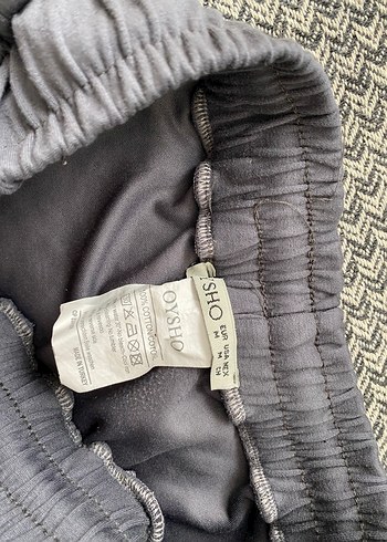 Gri Rahat Kesim Kadın Kumaş Pantolon oysho - Görsel 3