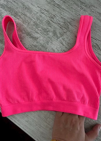 Pembe Mini Spor Sütyeni