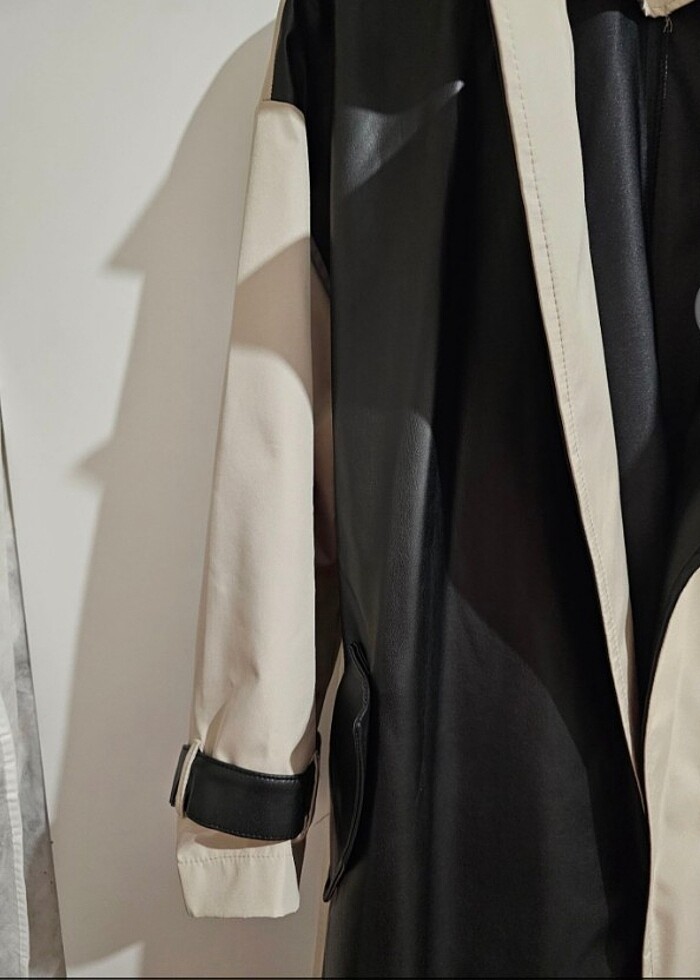 Deri Trençkot - Görsel 2