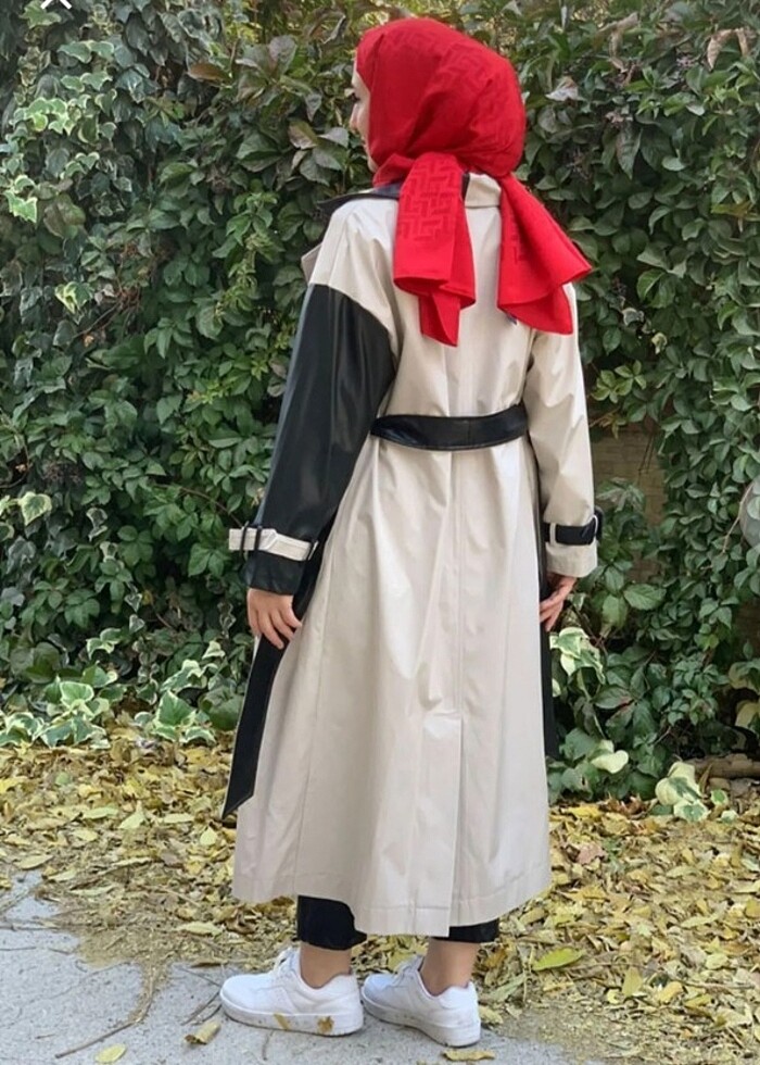 Deri Trençkot - Görsel 3