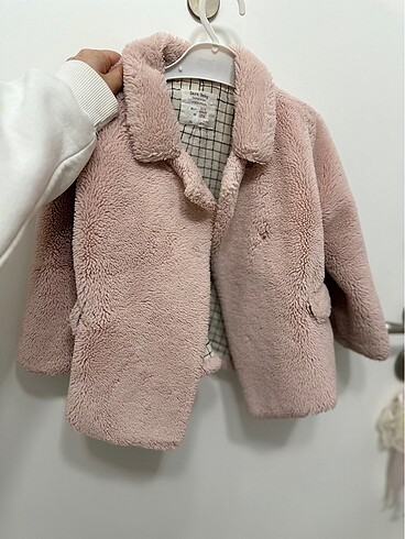 Zara Pudra peluş kaban