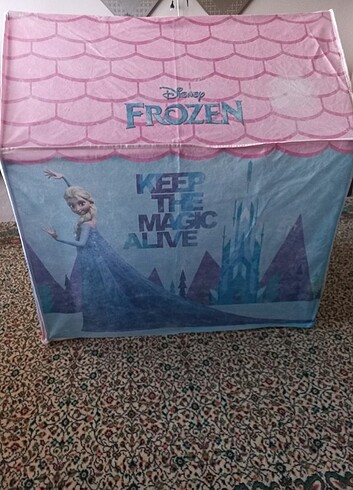 Frozen Frozen çadır ve oyun halısı 
