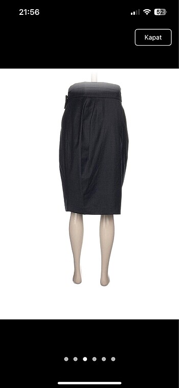 Machka klasik etek ceket takım - Görsel 6