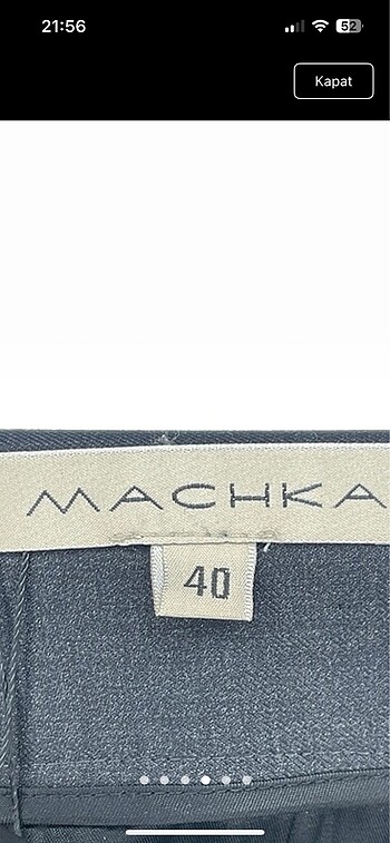 Machka klasik etek ceket takım - Görsel 5