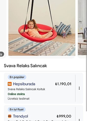 Diğer Tavan salincagi