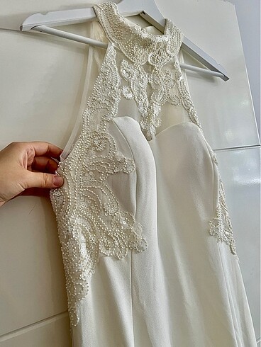 Kullanılmadı nikah ve düğün içinde giyilebilir - Görsel 5
