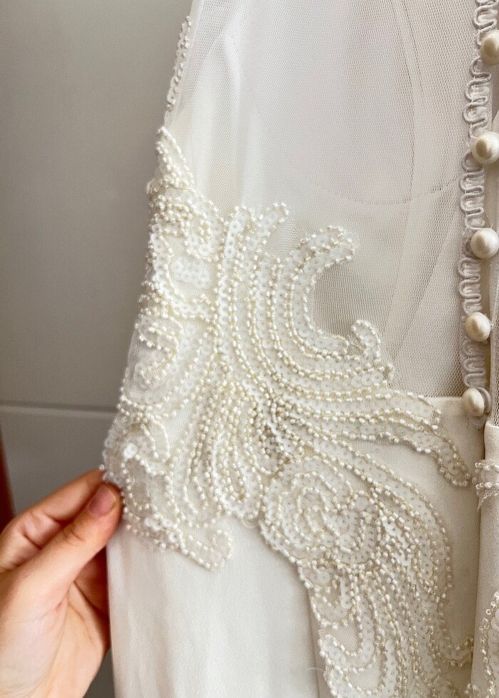 Kullanılmadı nikah ve düğün içinde giyilebilir - Görsel 4