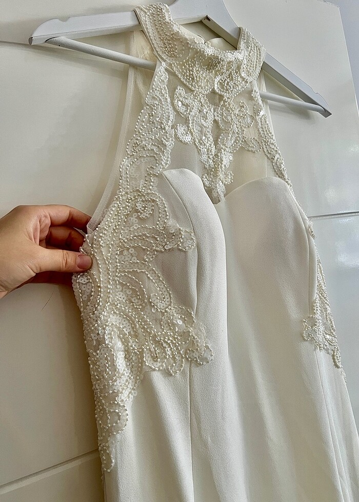 Kullanılmadı nikah ve düğün içinde giyilebilir - Görsel 5