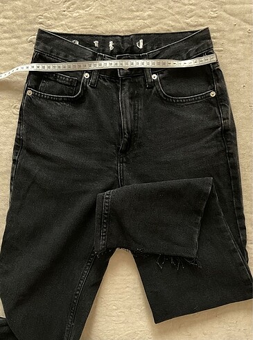 Siyah Jean denim pantolon