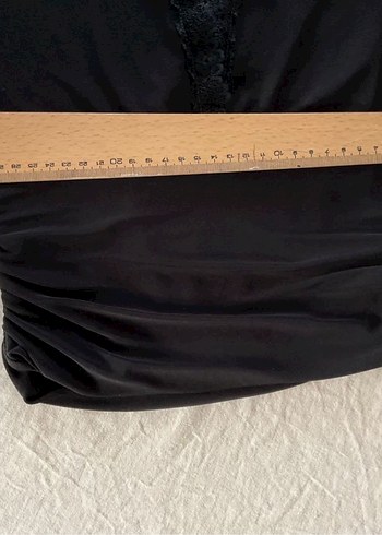 Siyah Gotik Dantelli Bluz Üst - Görsel 3