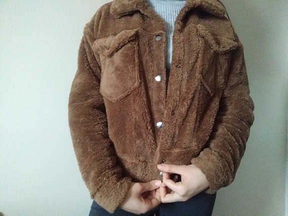 peluş mont