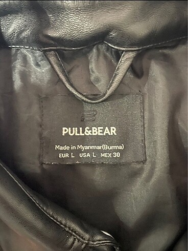 Pull and Bear Pullbear deri ceket