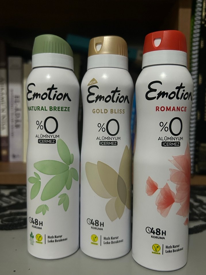 Emotion Kadın Deodorant Seti - 3 Farklı Koku - Görsel 2