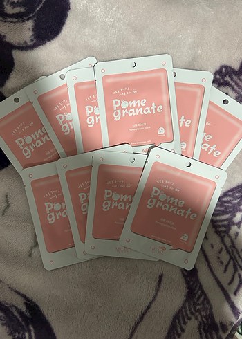 Kore Nar Özlü Yüz Maskesi 10'lu Paket - Görsel 2